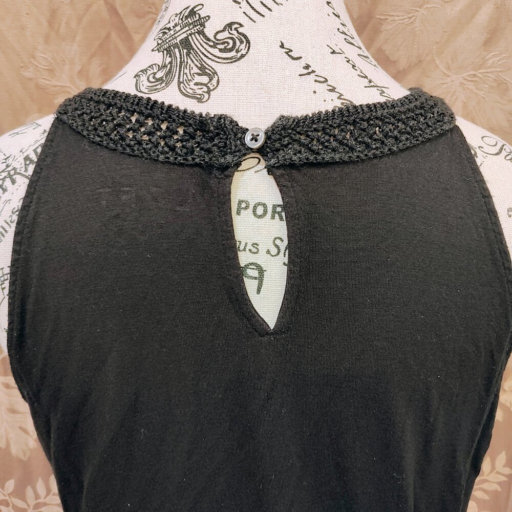 Loft Crochet Style Tank Top, Size M, Used - Picture 3 of 6